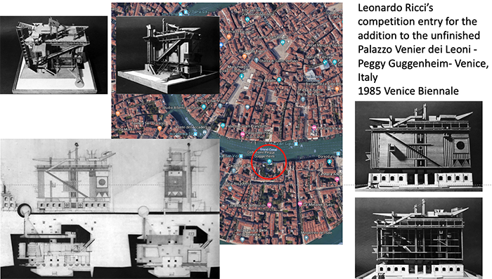 Competition entry for the 1985 Biennale 
